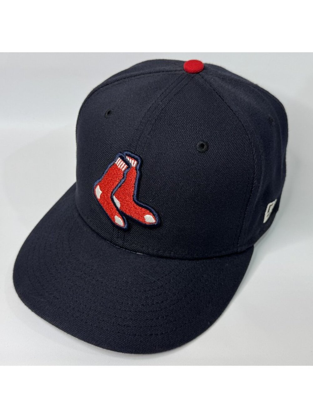 Boston Red Sox New Era 59FIFTY Navy Fitted Hat Size 7 1/8 MLB Cap